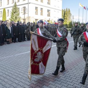 Minister Obrony Narodowej odebrał ślubowanie w Miejscu Piastowym