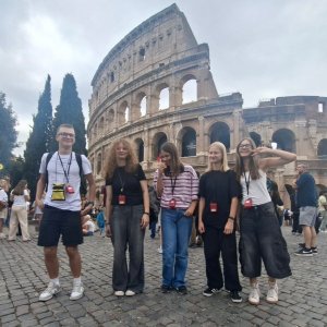 Uczniowie MZSP odkrywali uroki Italii